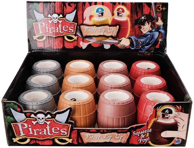 Pop up Pirate Barrel